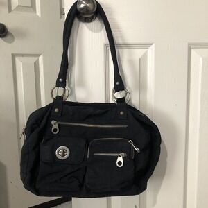 Baggallini Berlin Black Nylon Shoulder Bag